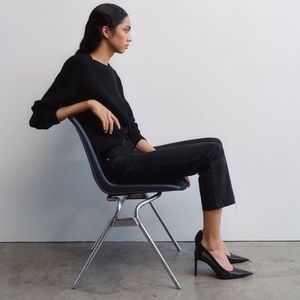 ZARA Pointed Toe Black Heel 🖤